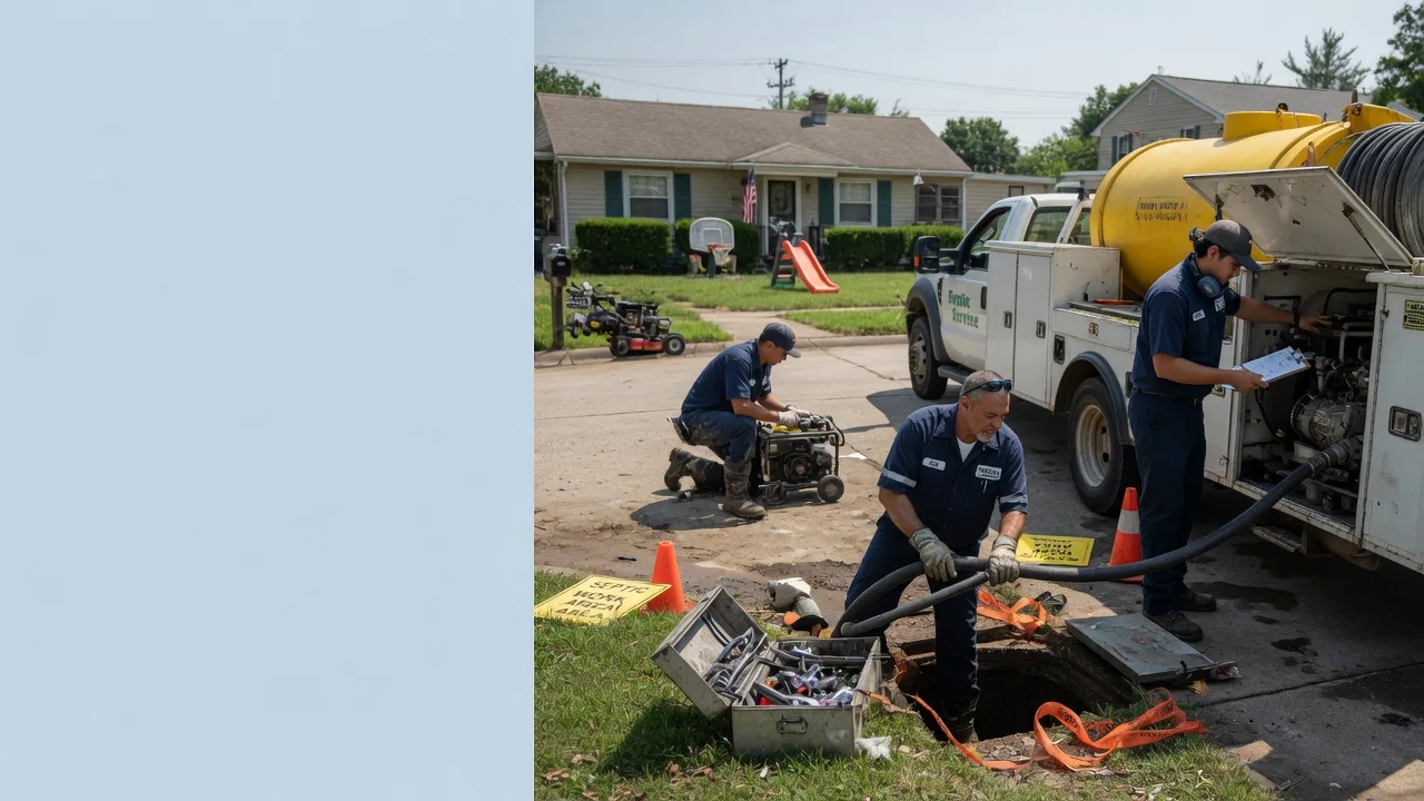Septic Tank Pumping in Moxahala, OH near me